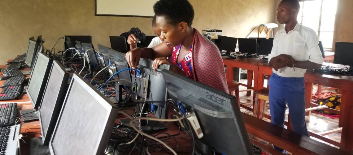 The Geek Village at Rwenkobwa Secondary School Ibanda (6)